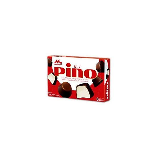 アイス 森永 PINO  ピノ 10ml×6粒 24個入　差し入れ クリスマス お歳暮 冬ギフト まとめ買い 大量 イベント 景品 デザート