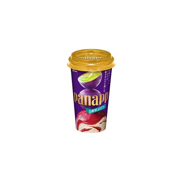 アイス グリコ パナップ 濃厚ぶどう 155ml×20個 　差し入れ  冬休み 誕生日 年末年始  冬ギフト  クリスマスプレゼント デザート