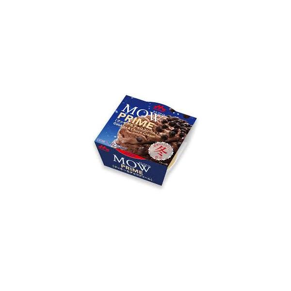 アイスクリーム 森永 MOWPRIME クッキー＆チョコクリーム　105ml 18個　　 新商品　人気ランキング上位 差し入れ 贅沢 期間限定 誕生日 ホワイトデー お返し