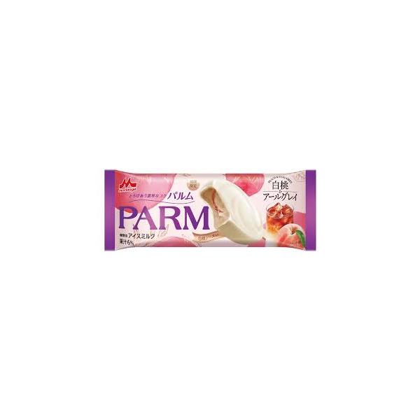 アイスクリーム 森永 PARM パルム　白桃＆アールグレイ 80ml ×24本 母の日父の日ギフト 差し入れ 新商品 ご褒美 デザート 誕生日プレゼント 景品 お礼