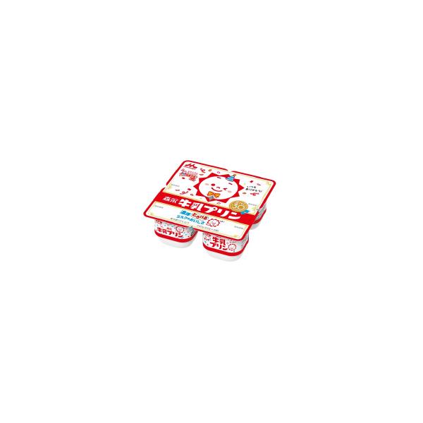 リニューアル 森永 牛乳プリン 【60g×4個】　6パックセット 差し入れ  誕生日 おやつ 保育園　幼稚園 デザート