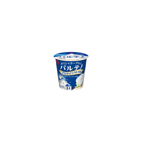森永乳業 パルテノ 濃密ギリシャヨーグルト クリーミーバニラ 12個【3倍濃縮】