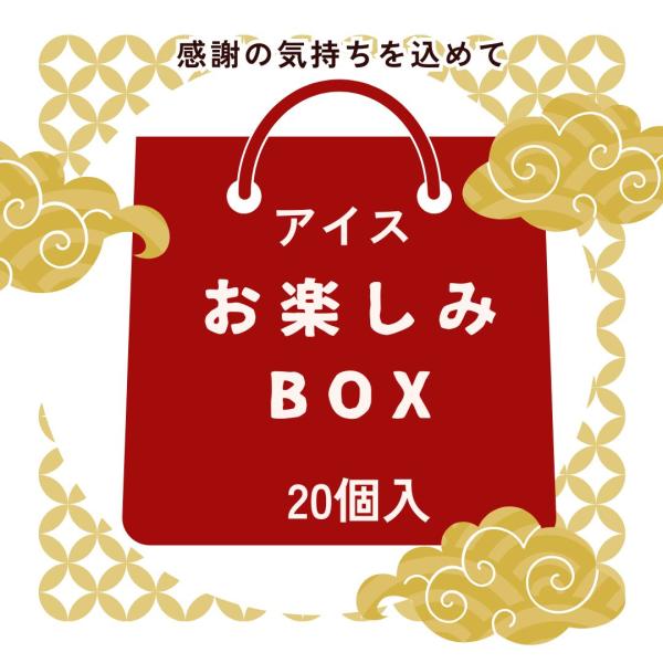 アイス お楽しみBOX 20個入 詰め合わせ 送料無料 (一部地域は