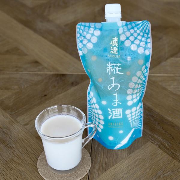 甘酒 無添加 米麹 アルコール度数０％ ギフト お取り寄せ 真澄 蔵元が造った糀のあま酒 プレーン 500g 1本