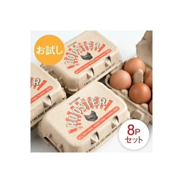 ●八ヶ岳を望む大自然の中で育った「ストレスフリーの鶏」の卵です●商品情報商品内容：[お試し] ROOSTER フリーレンジエッグ 放し飼い 卵内容量：48個 【6個入り/8pセット】アレルゲン：なし栄養成分表示：なし賞味期限：2週間保存方法...