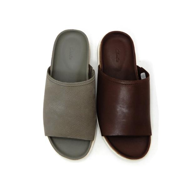 アウトレット 送料無料 メンズ クラークス サンダル 春夏 213j Dbr Grys Slide Sunder Clarks 軽量 ヌバック レザー カジュアル メンズ サンダル クラークス 本革 サンダル Postetelecom Gouv Cg