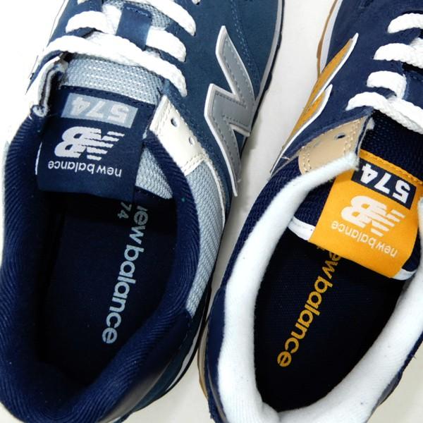 ニューバランス スニーカー メンズ レトロクラシック New Balance Ml574 Spi ダスティブルー Spf ネイビー イエロー 年新作 Newbalance Ml574 Spi M くつ屋エムオーシー 通販 Yahoo ショッピング