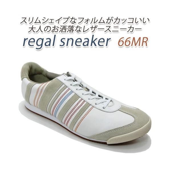 リーガル 靴 メンズ スニーカー 白 レザー Regal 66mr Wstr ホワイトストライプ 19年新作 春夏 Regal 66mr M くつ屋エムオーシー 通販 Yahoo ショッピング