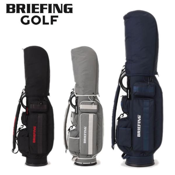 BRIEFING - ブリーフィング 8.5型 CR-6 #03 ブラック BRG251D01 BRIEFING GOLF 即納 ブリーフィング ゴルフ キャディバッグ CR-6