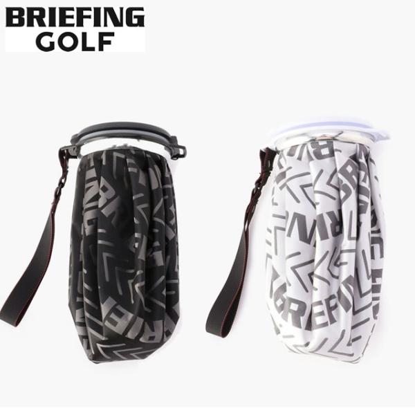 新品 BRIEFING ブリーフィングバイアスロゴジャガードアイスバッグホワイト BRIEFING GOLF 即納 ブリーフィング ゴルフ BIAS LOGO JQ ICE