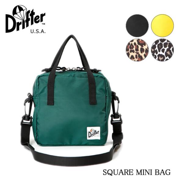 Drifter ドリフター SQUARE MINI BAG スクエアミニバッグ キューブバッグ ショルダーバッグ　ハンドバッグ