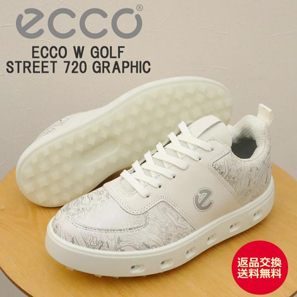 返品交換送料無料 ECCO エコー W GOLF STREET 720 GRAPHIC ウィメンズ