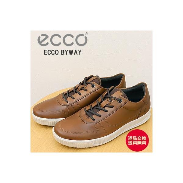 ECCO エコー ECCO BYWAY バイウェイ CAMEL キャメル  メンズ カジュアル レザー 返品交換送料無料 ecco（エコー） ECCO BYWAY バイウェイ CAMEL キャメル メンズ