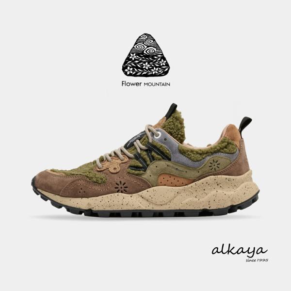 Flower MOUNTAIN フラワー マウンテン YAMANO3 ヤマノ3 GREEN/BROWN グリーン/ブラウン 返品交換送料無料 爆買