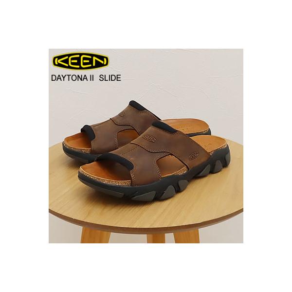 KEEN（キーン） DAYTONA II SLIDE デイトナ ツー スライド Bison/Black
