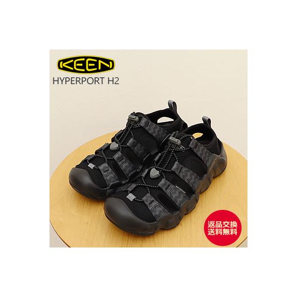 KEEN HYPERPORT H2 ブラック Men's KEEN, Hyperport H2 Sandal ‐ Peltz Shoes