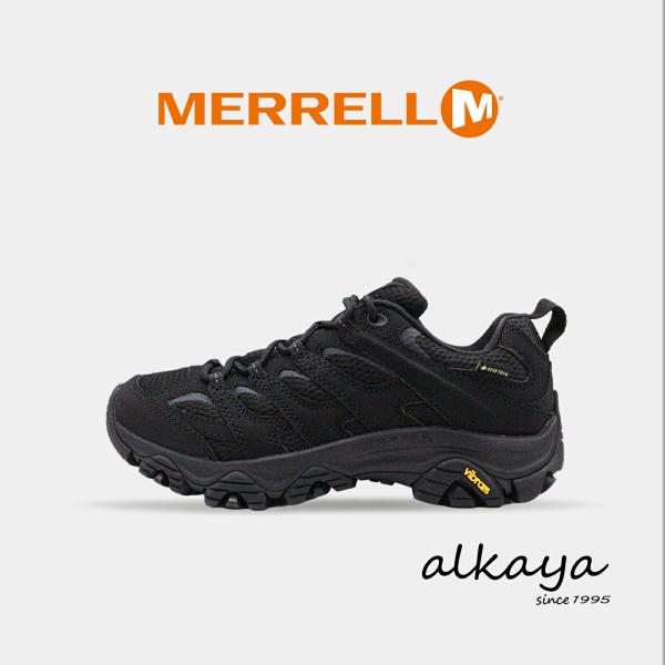 MERRELL メレルMOAB 3 SYNTHETIC GORE-TEX モアブ3シンセティック ゴアテックス BLACK/BLACK ブラック/ブラック 防水 爆買