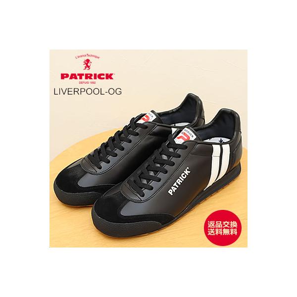 靴 patrick Liverpool origin 40 PATRICK パトリック LIVERPOOL-OG リバプール・オリジン BLK