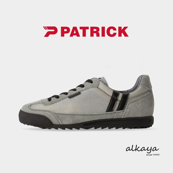 PATRICK パトリック スニーカー BRONX ブロンクス GY/BK グレー/ブラック　返品交換送料無料 爆買