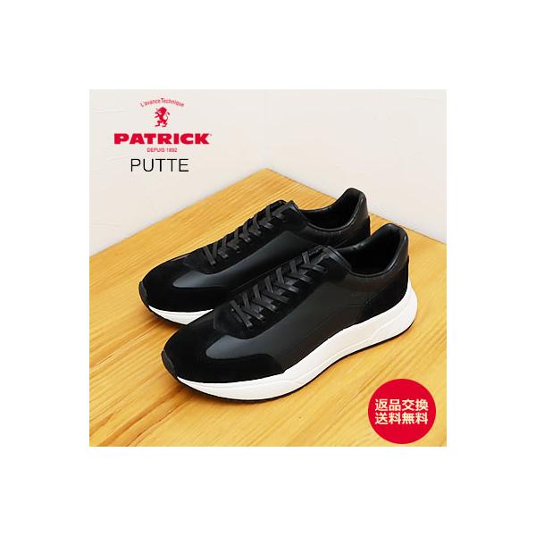 PATRICK（パトリック） PUTTE プッテ BLK ブラック返品交換送料無料