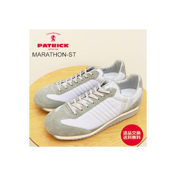 PATRICK パトリック MARATHON-ST マラソン・ストライプ GRY グレー 返品交換送料無料 PATRICK（パトリック） MARATHON-ST マラソン・ストライプ GRY グレー