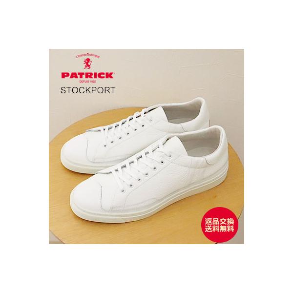 PATRICK（パトリック） STOCKPORT ストックポート WHT ホワイト返品