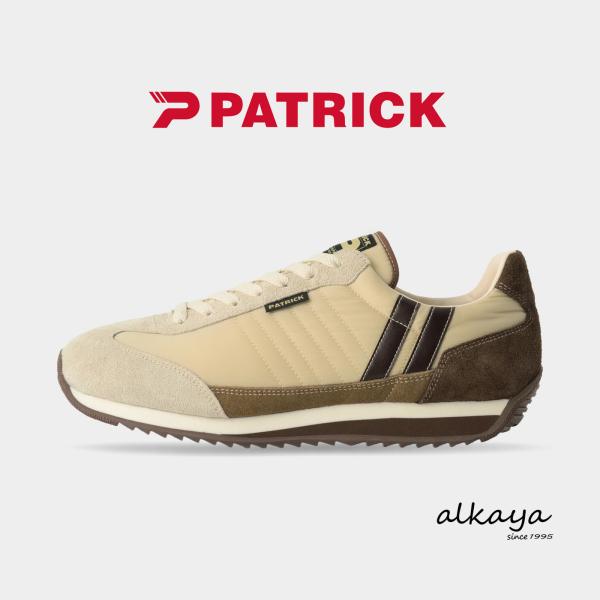 PATRICK パトリック スニーカー MARATHON マラソン CK/CR クッキー＆クリーム  返品交換送料無料 爆買