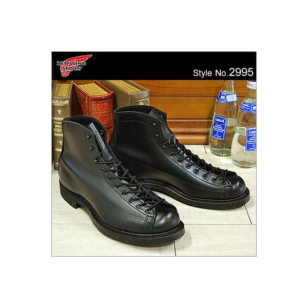 レッドウィング ブーツ メンズ Redwing 2995 定番の人気シリーズpoint ポイント 入荷 Lineman Boot ラインマン ワイドパネル 正規販売店 Panel ブーツwide Black Retan ブラック リタン
