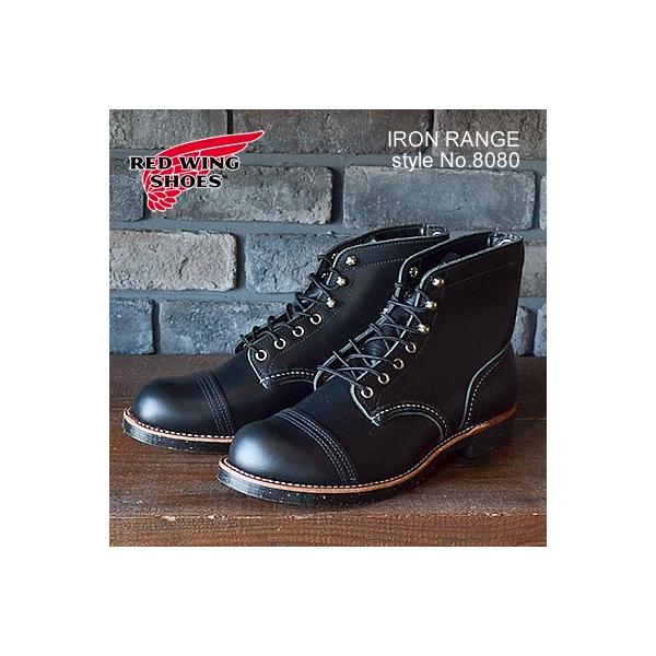 レッドウイング レッドウィング ブーツ メンズ Redwing 8080 Iron Range アイアン レンジ ブラック クローム 正規販売店 Buyee Buyee Japanese Proxy Service Buy From Japan Bot Online