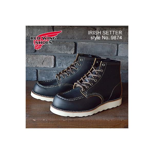 レッドウイング レッドウィング ブーツ メンズ Redwing 9874 6 クラシック モックトゥ アイリッシュセッター ブラック クロンダイク 正規販売店 Buyee Buyee 日本の通販商品 オークションの代理入札 代理購入