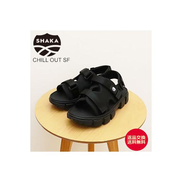 SHAKA（シャカ） CHILL OUT SF チルアウト SF BLACK 00N ブラック