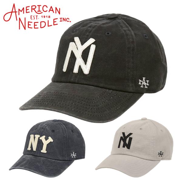 安全 MLB ×アメリカンニードル ヤンキース キャップ sushitai.com.mx