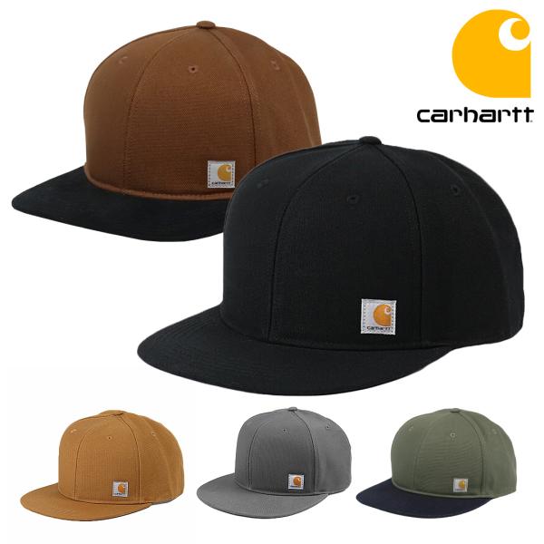 ブランド：Carhartt(カーハート)商品名：FIRM DUCK FLAT BRIM CAP/ASHLAND CAP (#106665/#101604)アイテム：キャップ素材：コットン100%RedDuck[935]のみ 本体:コットン1...