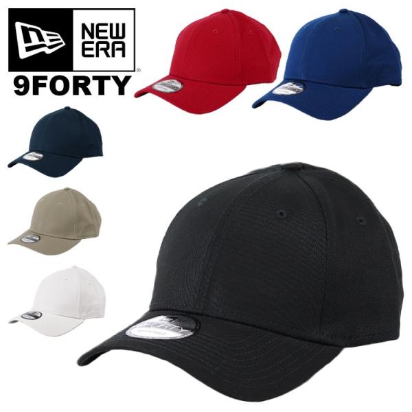 ◆￥99ラッピング受付中♪カート内でご選択ください◆ブランド：NEWERA(ニューエラ)商品名：9FORTY(940) BLANK CAP NE200アイテム：キャップ素材：コットン100％カラー：ブラック・カーキ・ディープネイビー・ロイヤ...