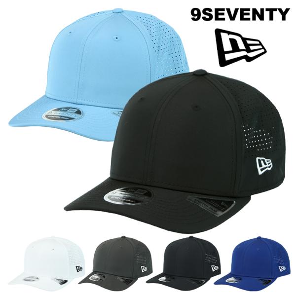 ブランド：NewEra(ニューエラ)商品名：9SEVENTY Perforated Snapback Cap (#NE501)アイテム：キャップ素材：ポリエステル100%サイズ：フリーサイズ(56〜60cm前後/サイズ調節可能) ツバの長さ...