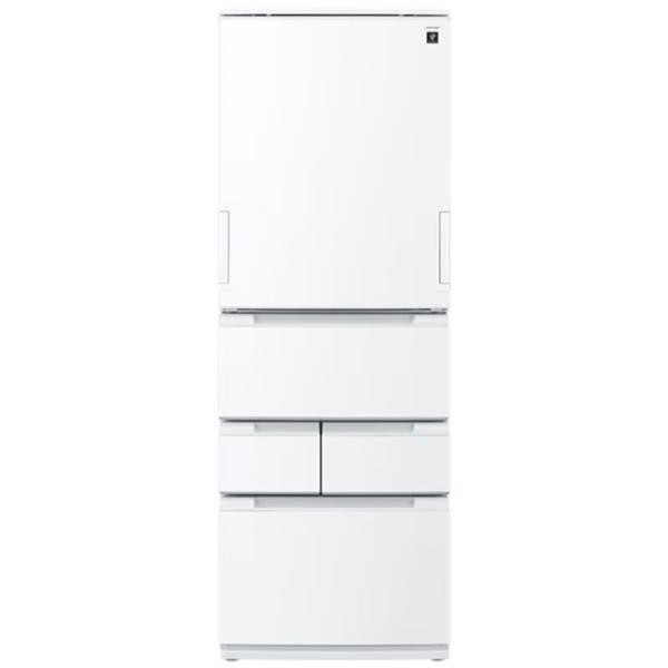 SHARP（シャープ） 冷蔵庫(401〜500L) SJ-MW46R-W ホワイト系 冷蔵庫