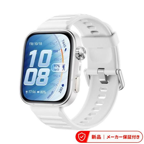ファーウェイ スマートウォッチ WATCH FIT 5 Pro ホワイト スマートウォッチ 心電図測定 ゴルフ 超薄型 1.92インチ大画面 腕時計