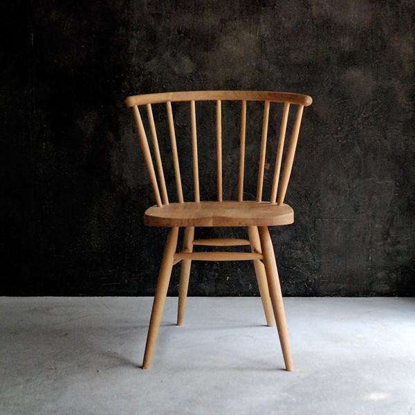 ハーフラウンドチェア half round chair 無垢材 天然木 曲木チェア スポーク 北欧モダン アンティーク ナチュラル adepeche  アデペシュ