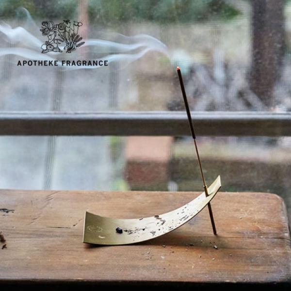 お香 APOTHEKE FRAGRANCE Brass Incense Stand Brass Incense Stand | BindleStore.