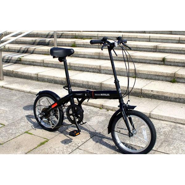 新品！My Pallas(マイパラス) 折畳自転車16インチ M103/M104 ブラック