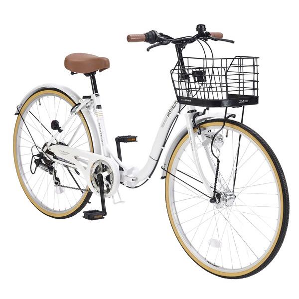 MYPALLAS マイパラス 折り畳み自転車 M-509 PRINTEMPS (W) 26インチ