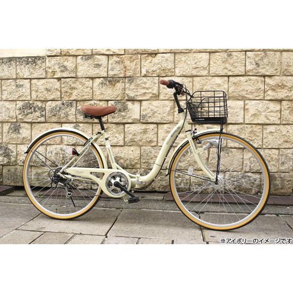 MYPALLAS マイパラス 折り畳み自転車 M-509 PRINTEMPS (W) 26インチ