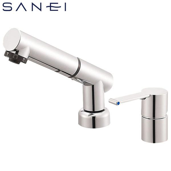 SANEI シングルスプレー混合栓(洗髪用) K37510JVZ-13 (水栓金具 SANEI シングルスプレー混合栓(洗髪用) K37510JVZ-13 (水栓金具