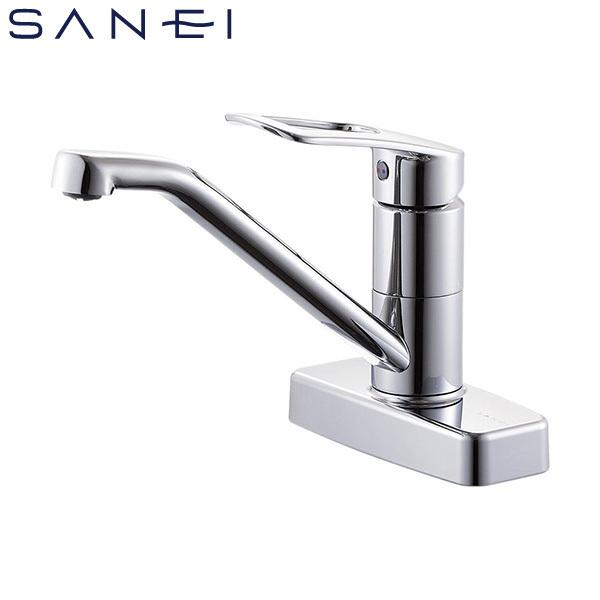 SANEI シングル台付混合栓 寒冷地用 K77CEK-13 (水栓金具) 価格