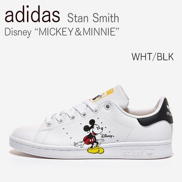 Adidas アディダス スニーカー Stan Smith ディズニー スタンスミス Mickey Minnie ミッキー ミニー ブラック Gw2250 Ad Gw2250 セレクトショップ A Dot 通販 Yahoo ショッピング