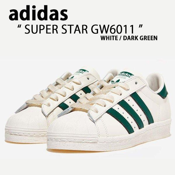 エルadidas スーパースター ホワイト/グリーン adidas スーパースター Superstar 82 ホワイト×グリーン - メルカリ