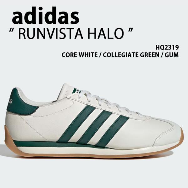 adidas ビンディングペダル用シューズ ホワイト/グリーン26.5 adidas（アディダス） adidas originals スニーカー RUNVISTA HALO
