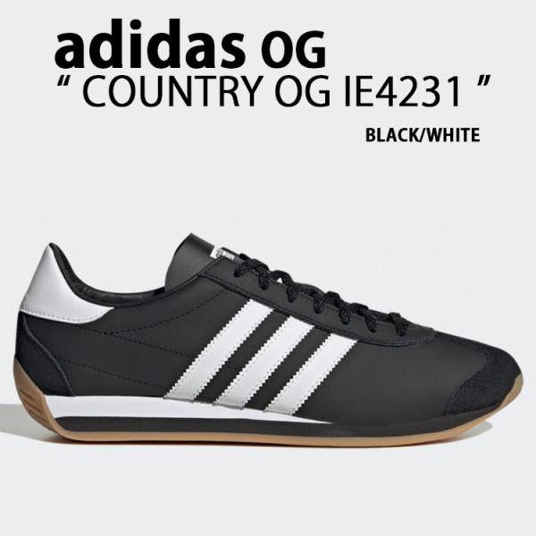 【未使用】adidas スニーカー Country オールブラック レザー アディダス COUNTRY II レザー オールブラック‼️ - メルカリ