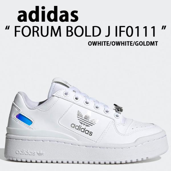 adidas アディダス スニーカー FORUM BOLD J IF0111 OWHITE