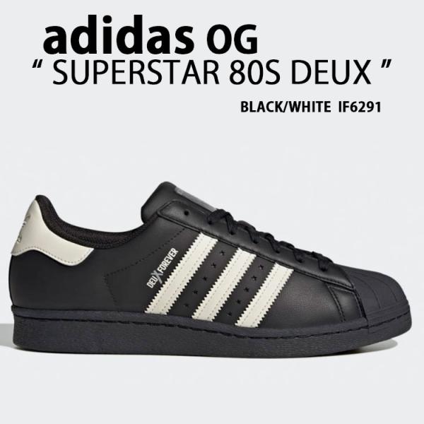 SUPERSTAR 80S DEUX IF6291 23.5㎝ adidas Superstar 80s Deux 'Black White Silver' IF6291